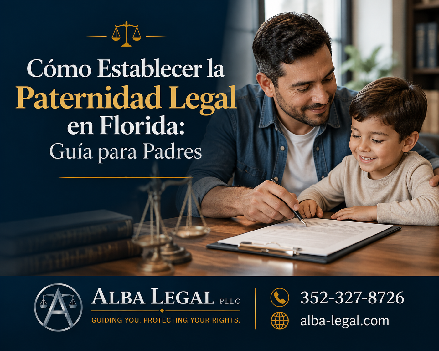 Cómo Establecer la Paternidad Legal en Florida